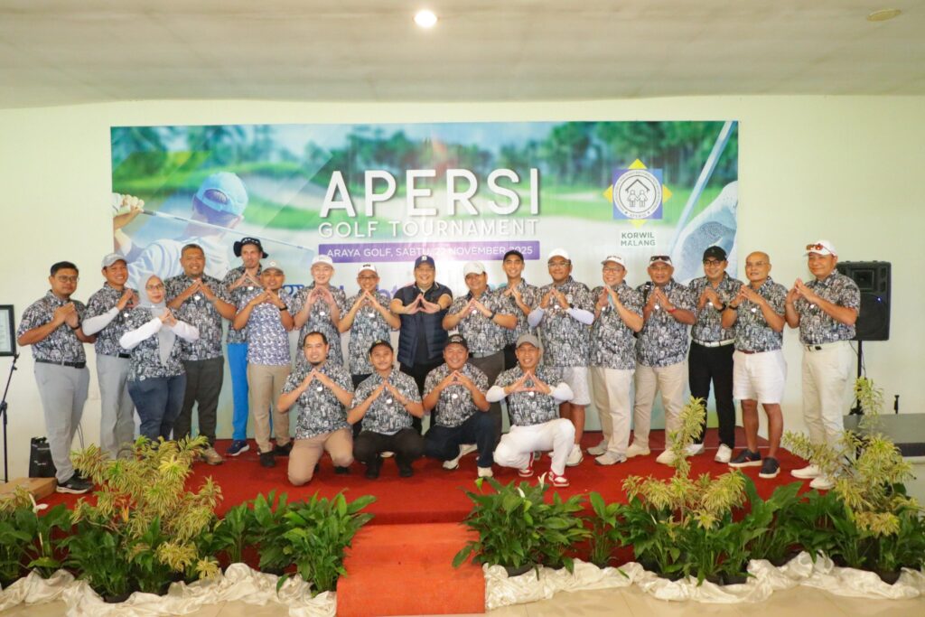 Meriahkan HUT ke-27 APERSI, Korwil Malang Raya Gelar Turnamen Golf Kebersamaan